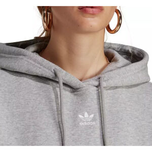 adidas NWT women Adicolor Essentials Hoodie Grey XS